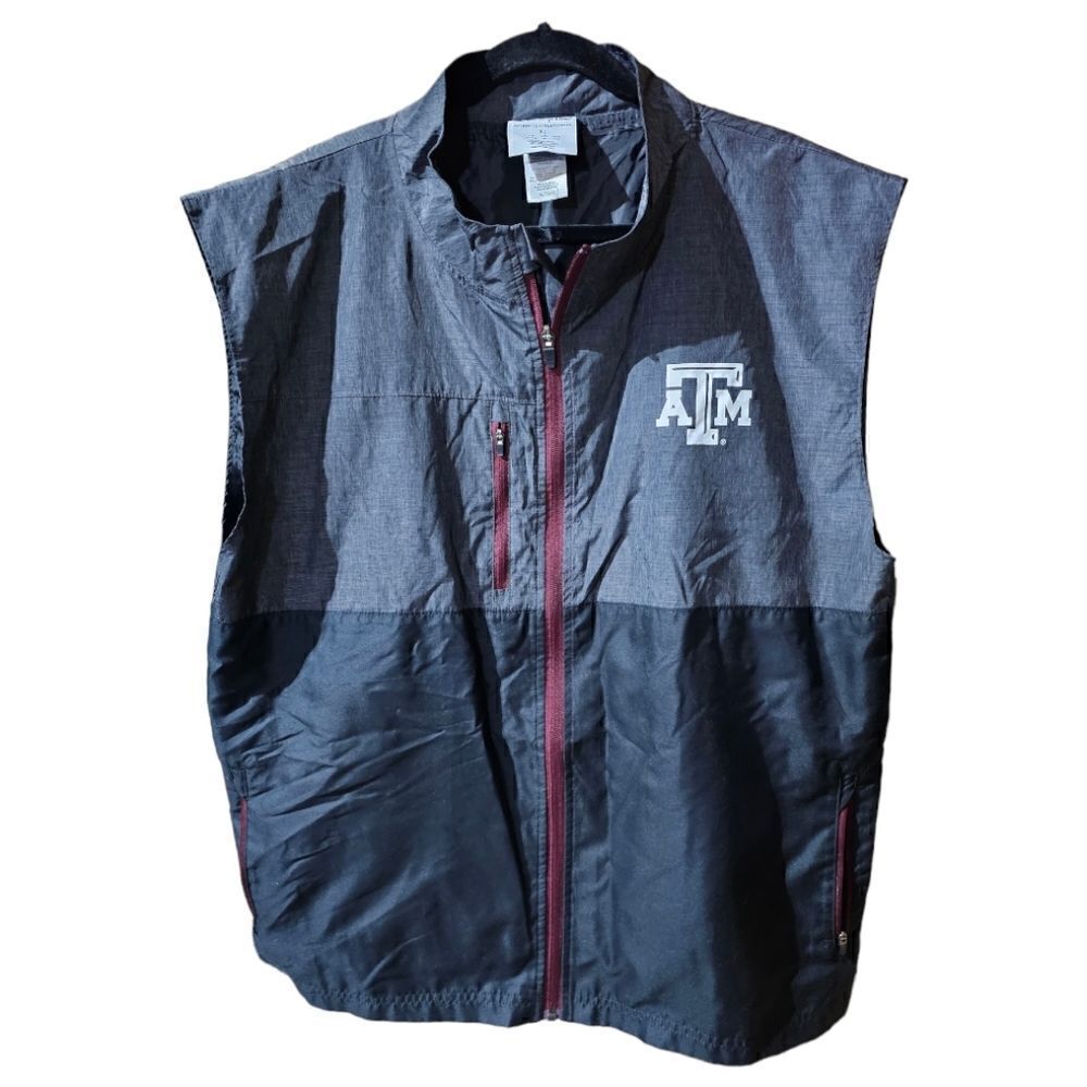 CHAMPION Texas A&M Aggies Vest Jacket - Size XL